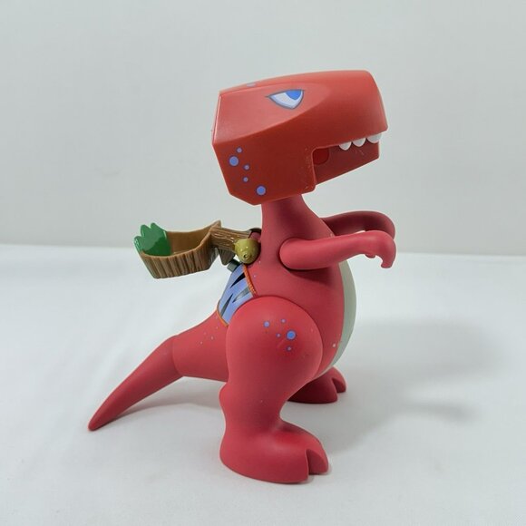 Little Tikes Tyrannosaurus T Rex Dinosaur Figure Toy Cozy Coupe Ride On Battery - Picture 1 of 12